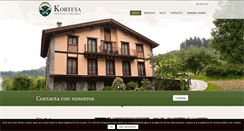 Desktop Screenshot of agroturismokorteta.com